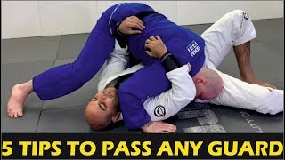 5 Tips To Pass ANY Guard by John Danaher [upl. by Jacquenetta]