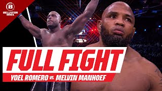 Full Fight  Yoel Romero vs Melvin Manhoef  Bellator 285 [upl. by Ahsael]