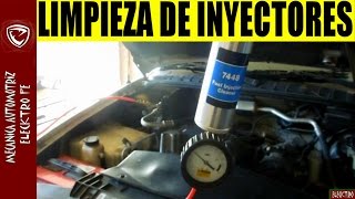 LIMPIEZA DE INYECTORES CON BOYA teoria y practica [upl. by Clint409]