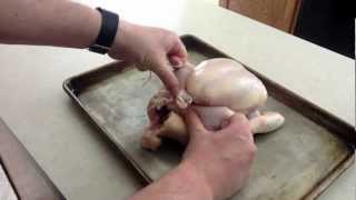 Rotisserie Grilling How to Truss Poultry [upl. by Goodwin939]