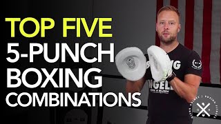 5 MUST KNOW Punch Combinations in Boxing [upl. by Ardy]