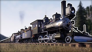 Can this Overweight Train make it around the ENTIRE MAP in Railroads Online [upl. by Lasorella]