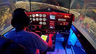 Cessna 172 Home Flight Simulator  Xplane 11 [upl. by Hirza]