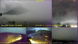 SEMERU live view volcano indonesia [upl. by Alyahsal]