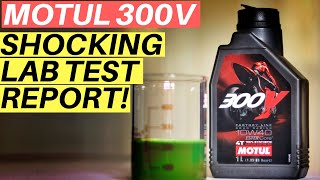 MOTUL 300V LAB TEST WILL SURPRISE YOU SYNTHETIC ENGINE OIL MOTUL 300V VS CASTROL POWER1 RACING 10W40 [upl. by Chipman]