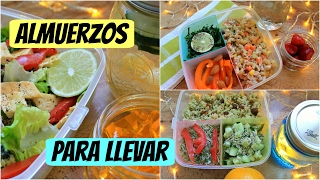 AlmuerzosComidas saludables para llevar Opción vegana incluida [upl. by Janel]