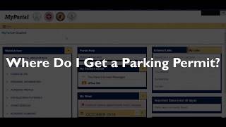 Purchasing a Parking Permit [upl. by Enitnemelc738]