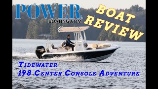 live Tidewater 198 Centre Console Adventure BOAT REVIEW [upl. by Pavlish]