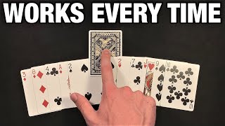 “12 Card Magic”  Brilliant NO SETUP Self Working Card Trick [upl. by Ibbie643]