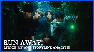 TXT RUN AWAY Meaning and Storyline Explained Lyrics and MV Breakdown and Analysis [upl. by Notnelc]