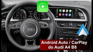 Android Auto  CarPlay do Audi A4 B8 Jak rozpoznać MMI zmiana MMI [upl. by Saoj]