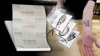 Forever Temporary Tattoo Paper Tutorial [upl. by Dave]