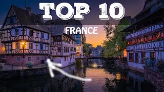 Top 10 città più belle della FRANCIA [upl. by Anolla464]