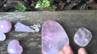 Rose Quartz  Cleansing Placing and Using It [upl. by Aitan328]