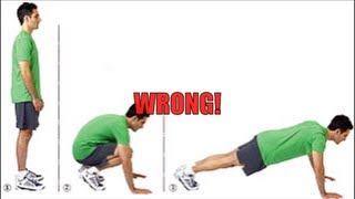 Burpee Exercise  How to do Perfect Burpees [upl. by Leff327]