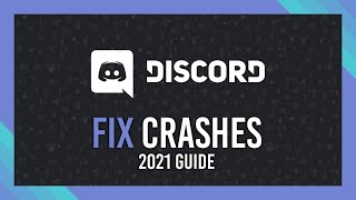 Fix Discord Crashing  Multiple Fixes  Updated [upl. by Kwapong]