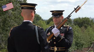 CHANGING OF THE GUARD TOMB OF THE UNKNOWN SOLDIER WITH HISTORICAL FACTS 4K [upl. by Rahal]