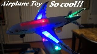 Hulyans Passenger Airplane Toy that LightsUp with Sound [upl. by Aydiv71]