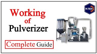 How Pulverizer Works  HiTech Plastic Engineering [upl. by Bouley]