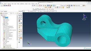 Abaqus Meshing Tutorials  How to Mesh Complex part in Abaqus [upl. by Ornie]