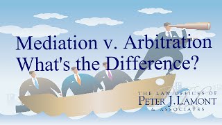 MediationArbitration Whats the Difference [upl. by Yehudi999]