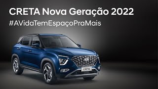 Hyundai CRETA Nova Geração 2022  AVidaTemEspaçoPraMais [upl. by Twitt]