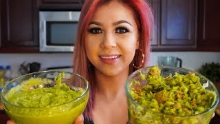 How to Make GUACAMOLE and AVOCADO SALSA [upl. by Larentia]