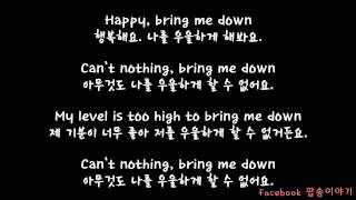 Pharrell Williams  Happy lyrics 한글 자막 해석  번역 [upl. by Esbenshade]