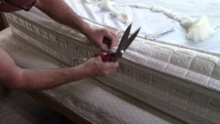 How to Fix Dips in Serta ISeries King or Queen Size Pillowtop Bradbury Mattress with Review [upl. by Ahter]