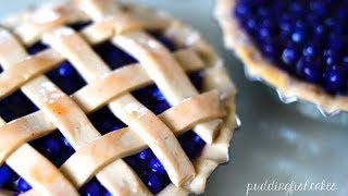 Blueberry Pie Polymer Clay Tutorial  PuddingFishCakes [upl. by Gordie]