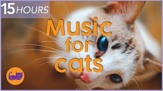 NO ADS 15 HOURS of Relaxing Cat Music  Instant Relaxation [upl. by Zechariah]