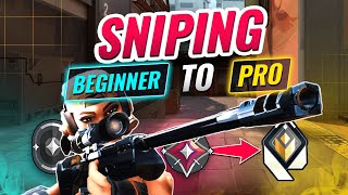 4 Levels of SNIPING Beginner to Pro  Valorant [upl. by Dyna470]