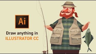 Learn to Draw Anything with Adobe Illustrator CC [upl. by Akirdnwahs]