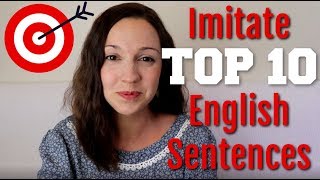 How to Pronounce TOP 10 English Sentences [upl. by Wailoo846]