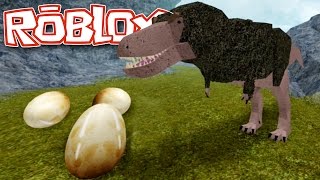 TRex and The Eggs  Roblox Dinosaur Simulator [upl. by August]