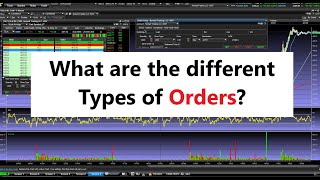 Stock Market Order Types Explained for beginners  2020 etrade pro [upl. by Asille]