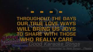 True Love Ways  Buddy Holly Lyrics Karaoke  goodkaraokesongscom [upl. by Eidroj]