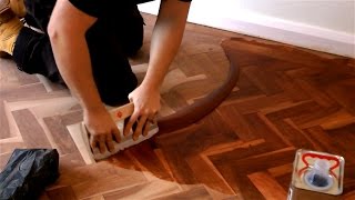 How to Fill a Wooden Floor Effective [upl. by Nwotna540]