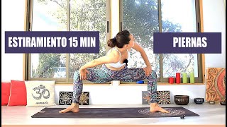 Estiramiento  Piernas Flexibles en 15 minutos para todos  MalovaElena [upl. by Ambert579]