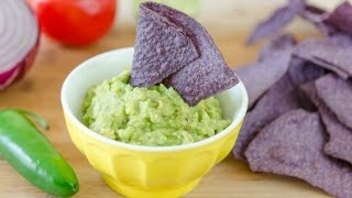 Easy Guacamole Recipe How to Make Guacamole [upl. by Ellezig]