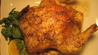 ROASTED CHICKEN ROTISSERIE  How to ROAST A WHOLE CHICKEN Recipe [upl. by Notffilc]