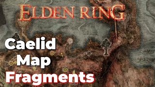 Elden Ring Caelid Map Fragments Locations [upl. by Violette]