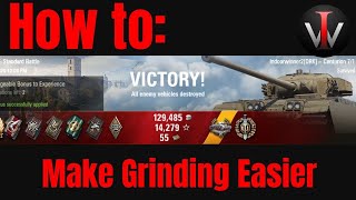 WoT  How to Make Grinding Easier  Faster [upl. by Malarkey]