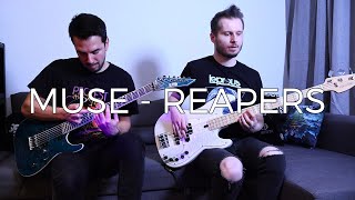 MUSE  Reapers GUITAR amp BASS COVER [upl. by Netsua483]