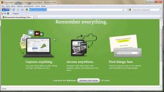 Evernote Tutorial 1 The Basics [upl. by Eitsyrhc]