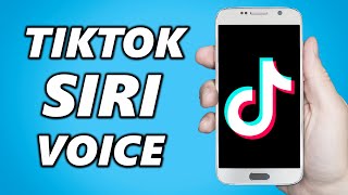 How to Use Siri Voice on TikTok 2025 [upl. by Selyn40]