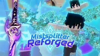 NEW UPDATE MISTSPLITTER REFORGED ADDON  MINECRAFT [upl. by Alyehc251]