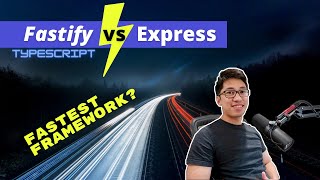 Fastify vs Express Which is Better  Fastify TypeScript Tutorial [upl. by Anirtap]