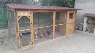 como hacer un gallinero wooden chicken coop [upl. by Blatman124]