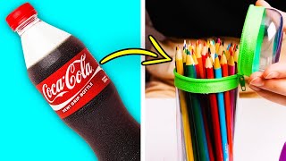 32 GENIUS WAYS TO RECYCLE PLASTIC [upl. by Asetal]